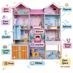 Dreamy Mansion Dollhouse: The Ultimate World of Imagination! - Fun Learning Store