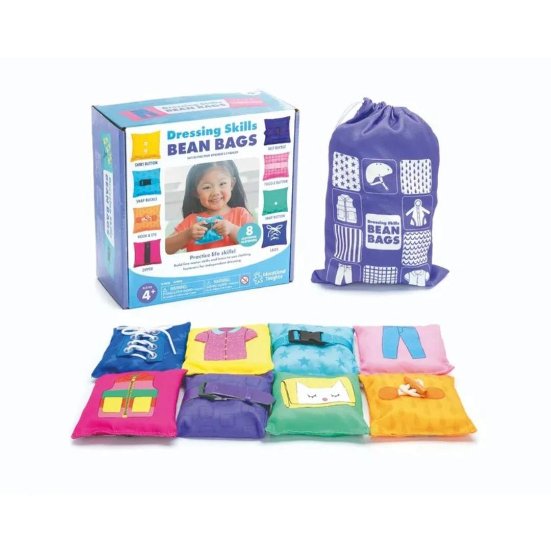 Dressing Skills Bean Bags: Empower Your Little One to Get Dressed with Confidence! - Fun Learning Store