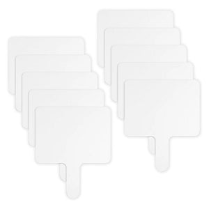 Dry Erase Answer Paddle Double Sided - Small Handheld Whiteboard - Fun Learning Store