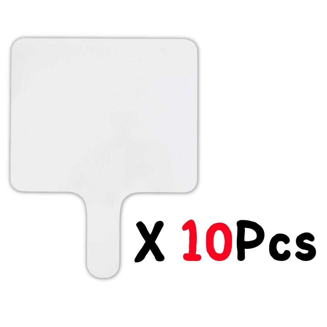 Double Sided Voting Paddles PIAOPIAONIU 30 Pcs Dry Erase Answer Paddles – 8x10 Inch Double-Sided Mini Whiteboards For Classroom, Voting & Games Dry Erase Board
