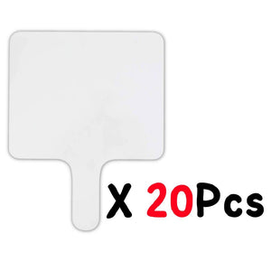 Dry Erase Answer Paddle Double Sided - Small Handheld Whiteboard - Fun Learning Store