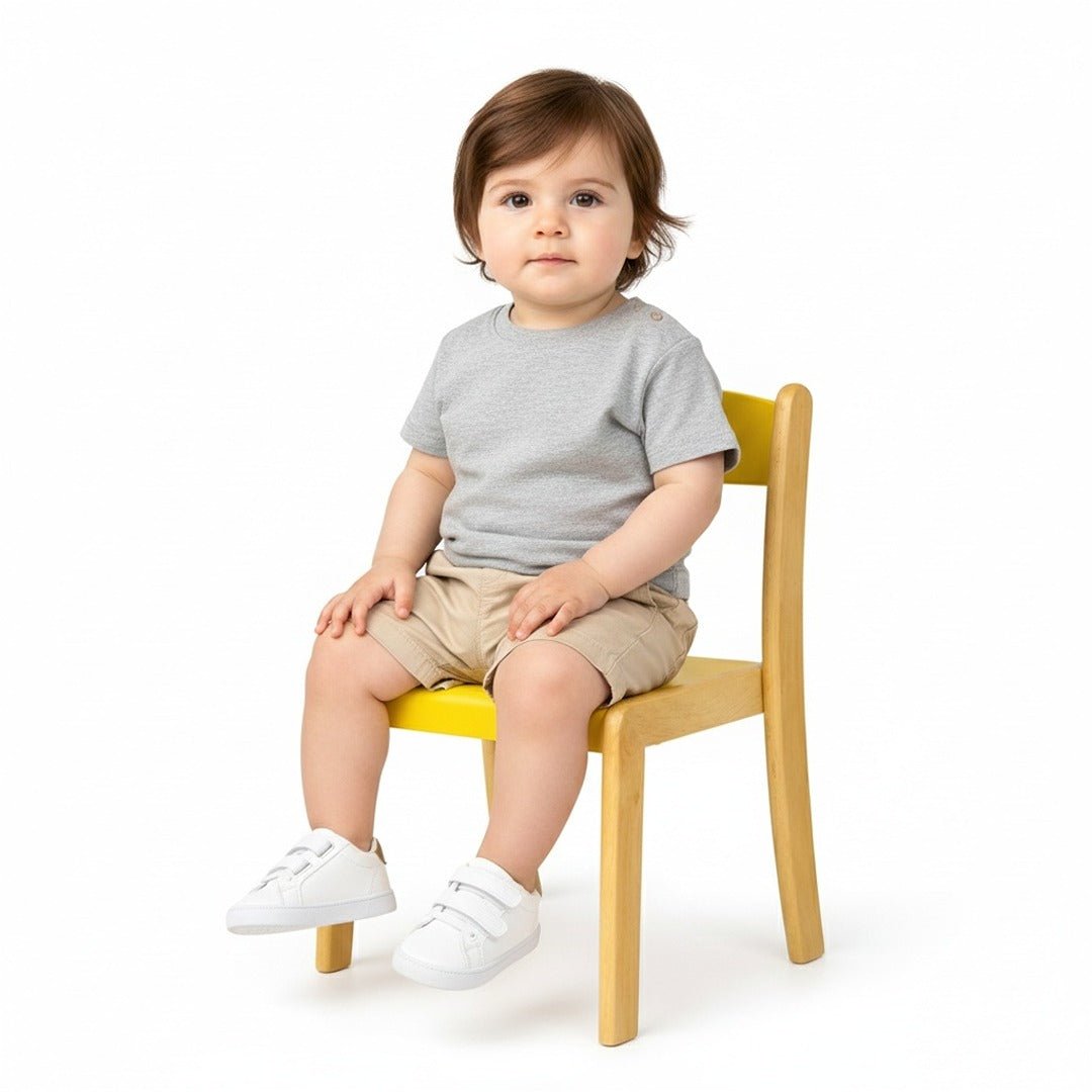 Durable Deluxe Wooden Chair for Children – Yellow Edition for Classrooms, Schools & Nurseries - Fun Learning Store