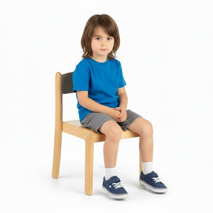 Durable Deluxe Wooden Chair for Kids – Natural Woody Finish - Fun Learning Store