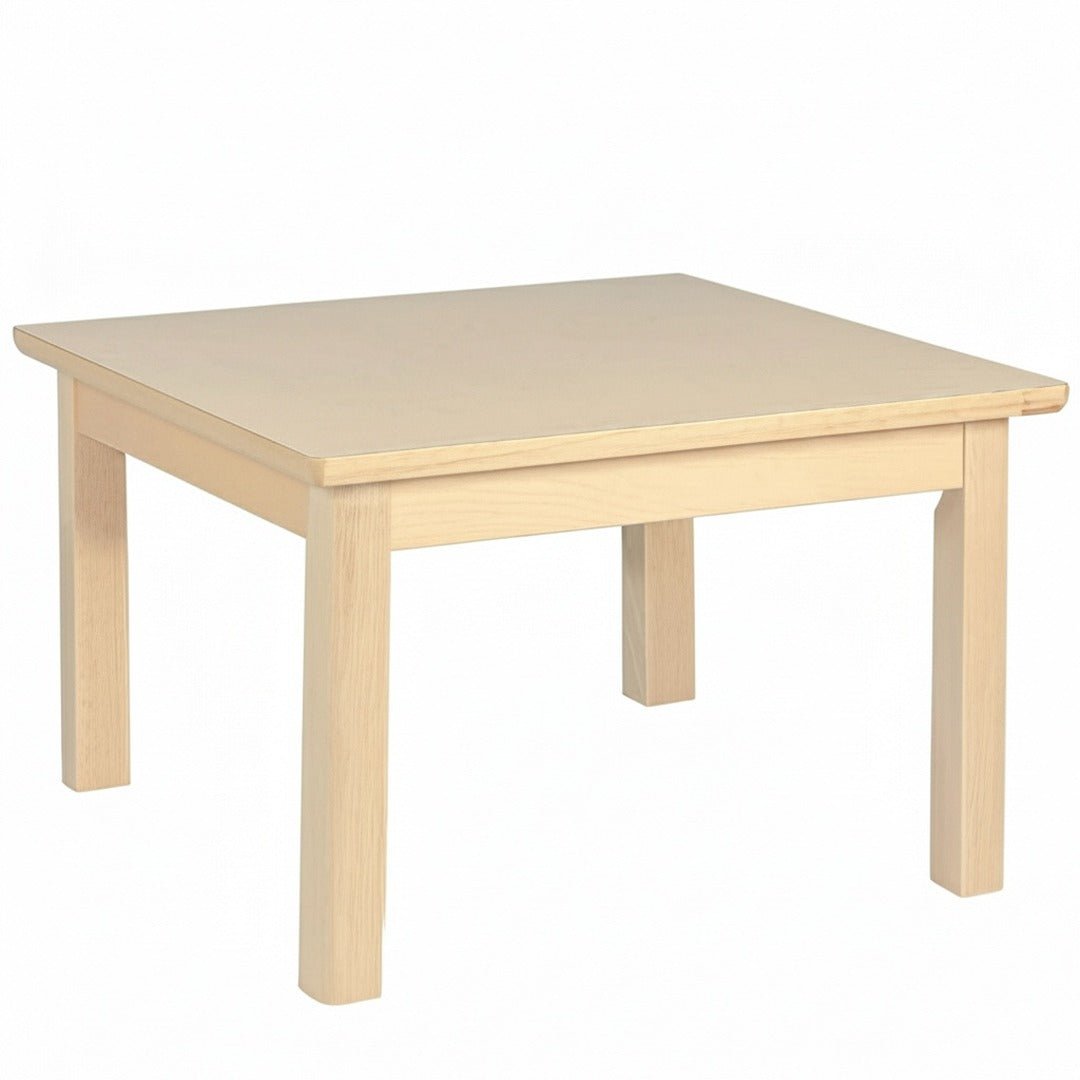 Durable Wooden Square Kids Table 60×60 cm– Safe, Stylish & Perfect for Learning Spaces - Fun Learning Store