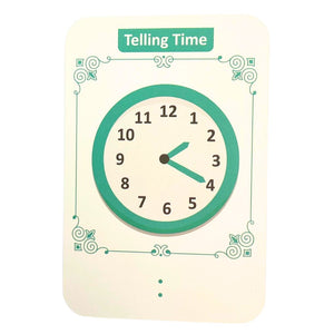 Early Learning Educational Teaching Flash Cards - 36 Pcs of Time Learning | Interactive Time - Telling for Kids - Fun Learning Store