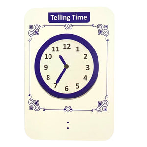 Early Learning Educational Teaching Flash Cards - 36 Pcs of Time Learning | Interactive Time - Telling for Kids - Fun Learning Store