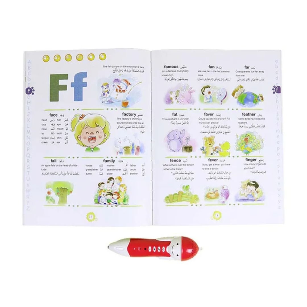 Easy English Learning for Kids: 10 - Book Set with Talking Pen | Fun & Interactive - Fun Learning Store