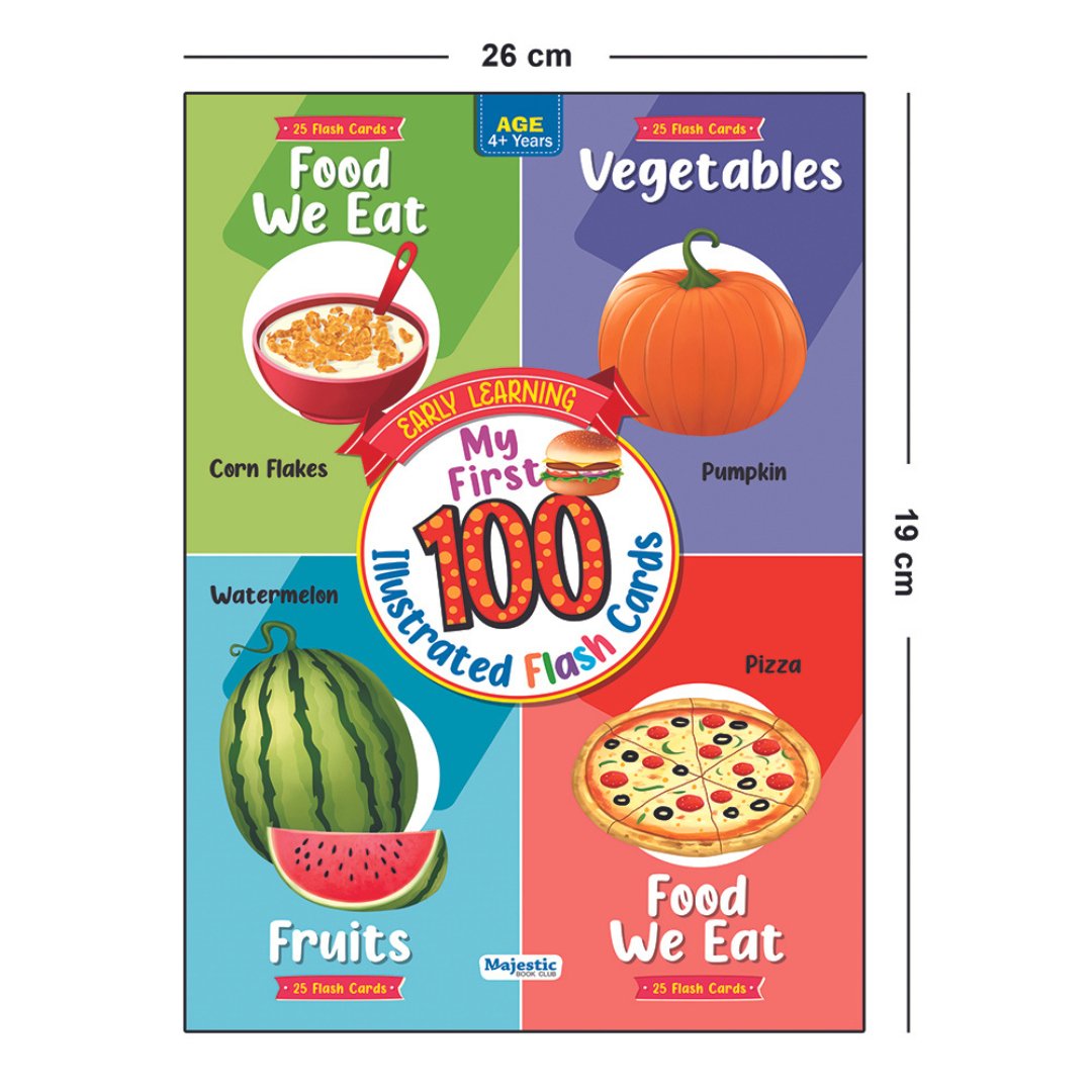 Educational Early Learning Flash Cards | Explore the Delight of Fruits and Vegetables - Fun Learning Store