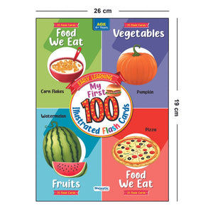 Educational Early Learning Flash Cards | Explore the Delight of Fruits and Vegetables - Fun Learning Store