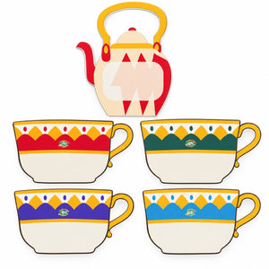 Educational Strategies – Teapot & Cups Progress Board – 5-Piece Interactive Learning Set - Fun Learning Store