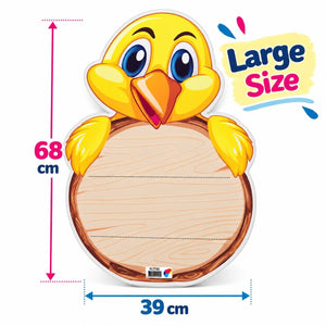 Educational Strategy – Chick Writing Board – Large Magnetic Classroom Learning Tool - Fun Learning Store