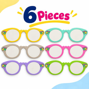 Educational Strategy – Extra-Large Glasses Matching Boards – 6-Piece Magnetic Learning Set - Fun Learning Store