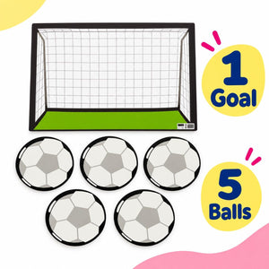 Educational Strategy – Football Goal & 5 Balls – Magnetic Classroom Learning Set - Fun Learning Store