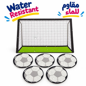 Educational Strategy – Football Goal & 5 Balls – Magnetic Classroom Learning Set - Fun Learning Store
