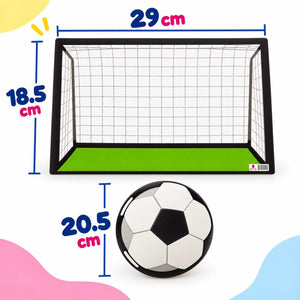 Educational Strategy – Football Goal & 5 Balls – Magnetic Classroom Learning Set - Fun Learning Store