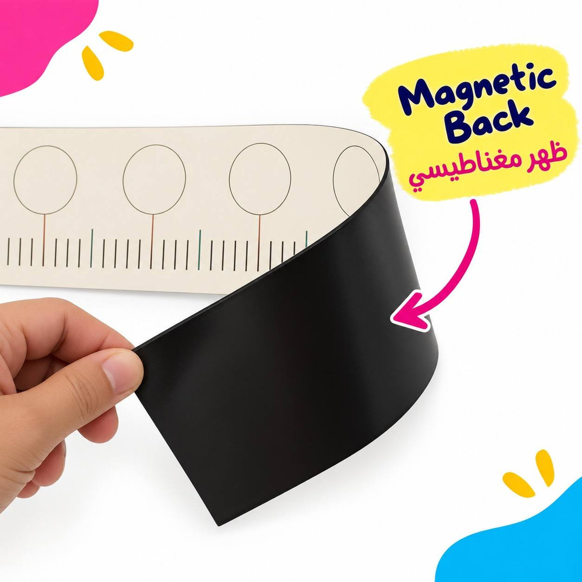 Educational Strategy – Large Number Line Board – Magnetic Math Learning Tool - Fun Learning Store