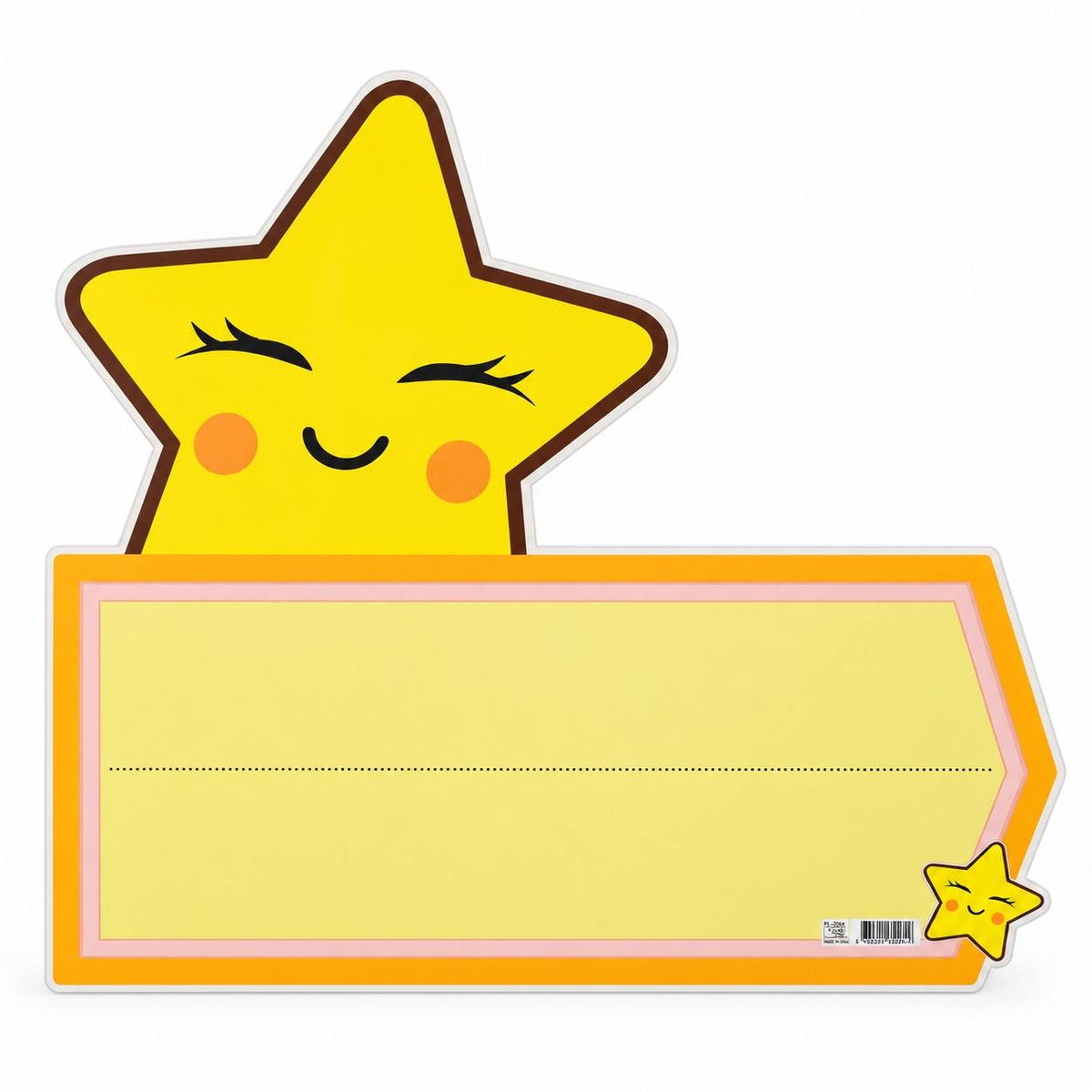 Educational Strategy – Large Yellow Star Writing Board – Magnetic Classroom Learning Board - Fun Learning Store