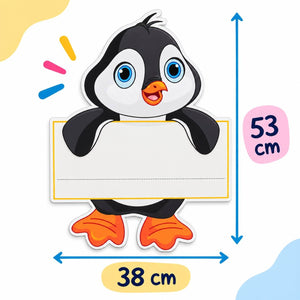 Educational Strategy – Penguin Writing Board – Large Magnetic Classroom Learning Tool - Fun Learning Store