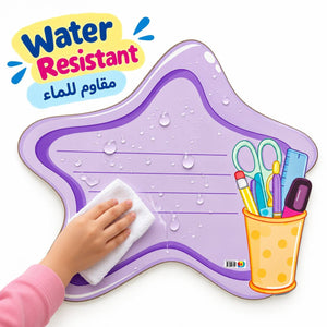 Educational Strategy – Pink Star Writing Board – Large Magnetic Classroom Learning Tool - Fun Learning Store