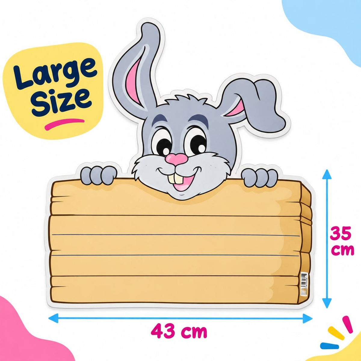 Educational Strategy – Rabbit Writing Board – Large Magnetic Classroom Learning Tool - Fun Learning Store
