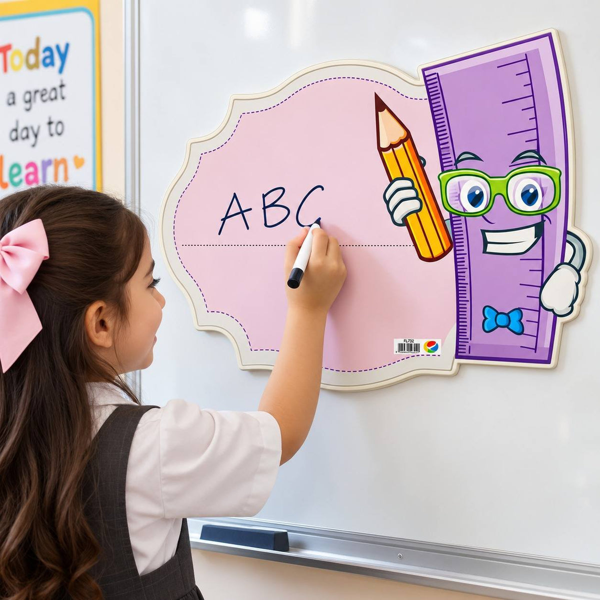 Educational Strategy – Ruler Writing Board – Large Reusable Learning & Progress Board - Fun Learning Store