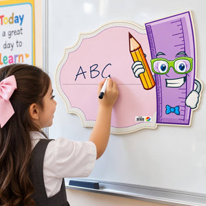 Educational Strategy – Ruler Writing Board – Large Reusable Learning & Progress Board - Fun Learning Store