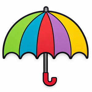 Educational Strategy – Umbrella Writing Board – Interactive Write & Cover Learning Tool - Fun Learning Store