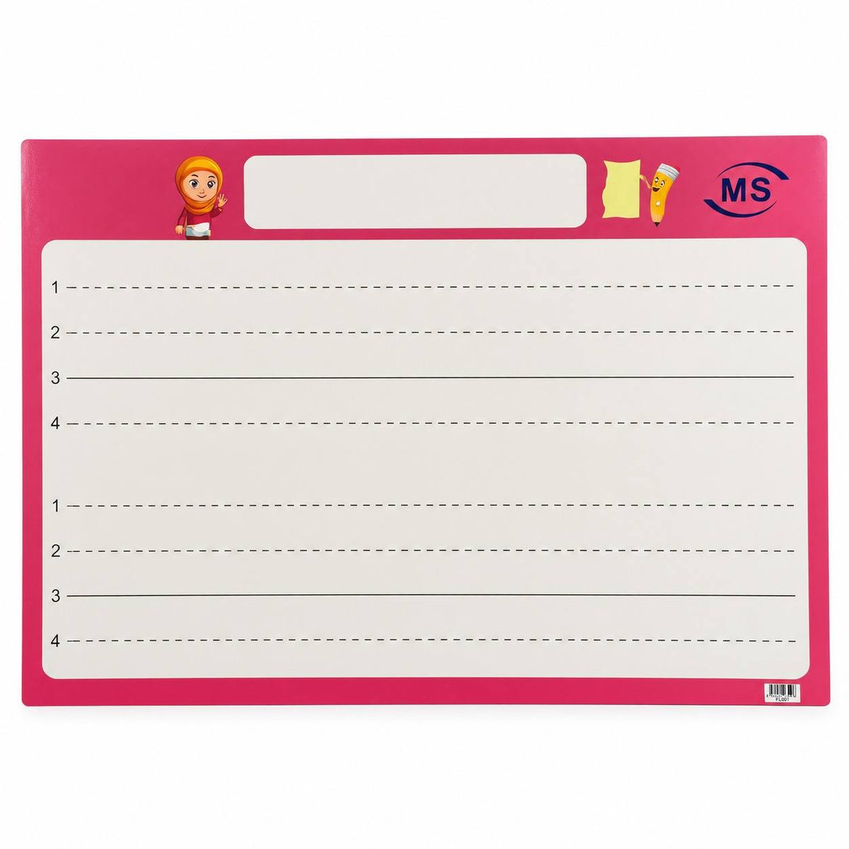 Educational Strategy Writing Board – 70 × 50 cm Reusable Teaching Board - Fun Learning Store
