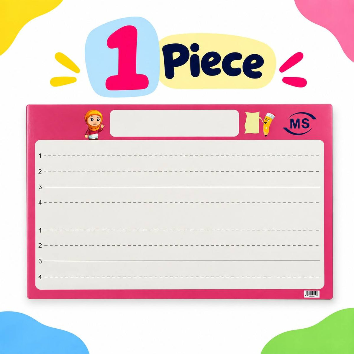 Educational Strategy Writing Board – 70 × 50 cm Reusable Teaching Board - Fun Learning Store