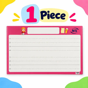 Educational Strategy Writing Board – 70 × 50 cm Reusable Teaching Board - Fun Learning Store
