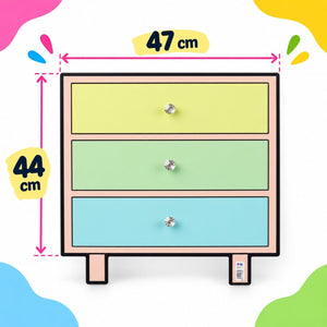 Educational Strategy Writing Boards – 3-Drawer Cabinet Design, Reusable Magnetic Teaching Board - Fun Learning Store