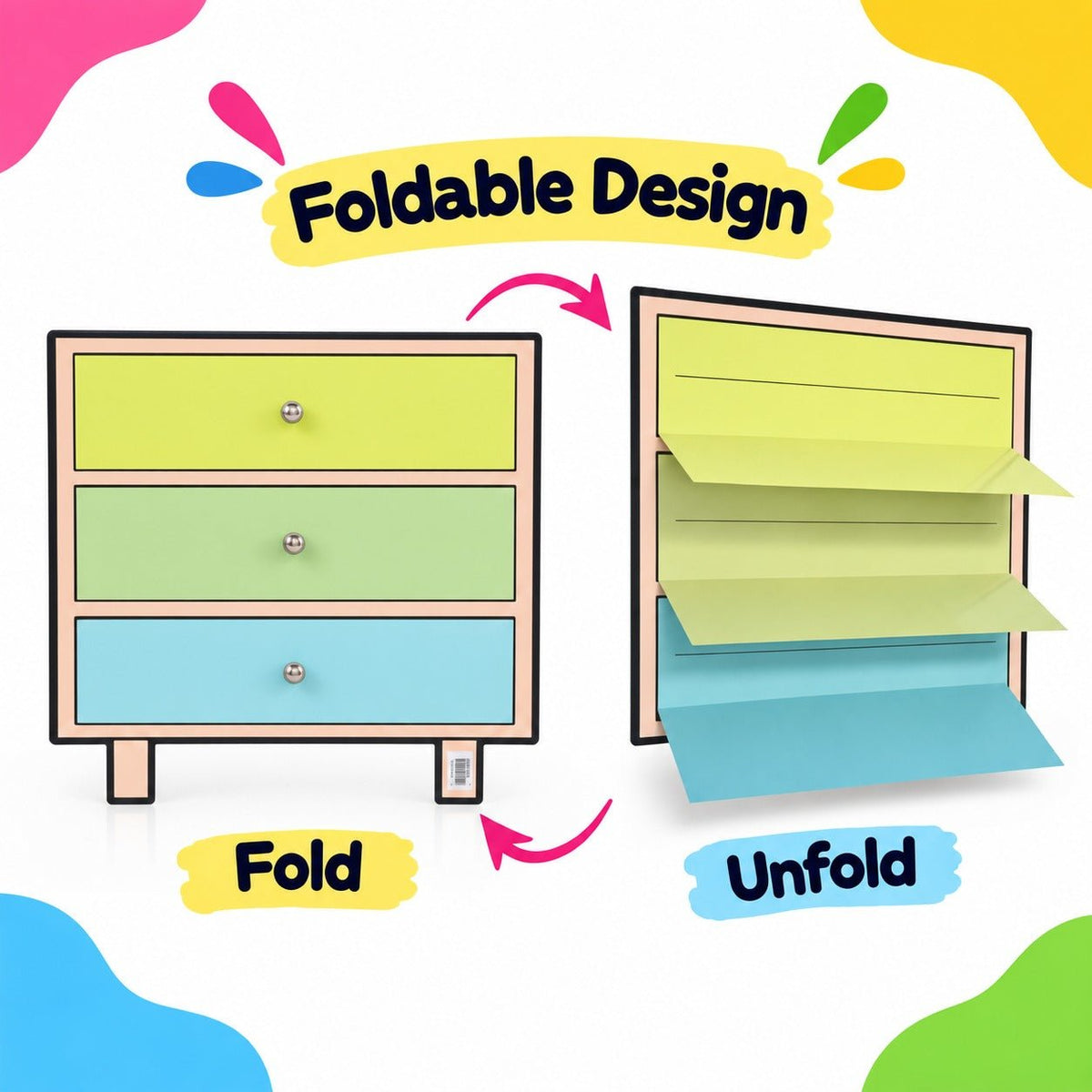 Educational Strategy Writing Boards – 3-Drawer Cabinet Design, Reusable Magnetic Teaching Board - Fun Learning Store