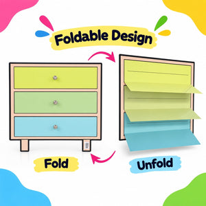 Educational Strategy Writing Boards – 3-Drawer Cabinet Design, Reusable Magnetic Teaching Board - Fun Learning Store