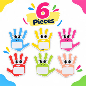 Educational Strategy Writing Boards – Hands Design, 6-Piece Reusable Magnetic Teaching Set - Fun Learning Store