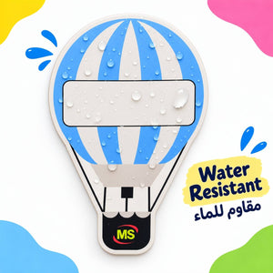 Educational Strategy Writing Boards – Hot Air Balloon Design, 6-Piece Reusable Magnetic Teaching Set - Fun Learning Store