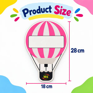 Educational Strategy Writing Boards – Hot Air Balloon Design, 6-Piece Reusable Magnetic Teaching Set - Fun Learning Store
