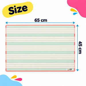 Educational Strategy Writing Boards – Lined Handwriting Design, Reusable Magnetic Writing Board - Fun Learning Store