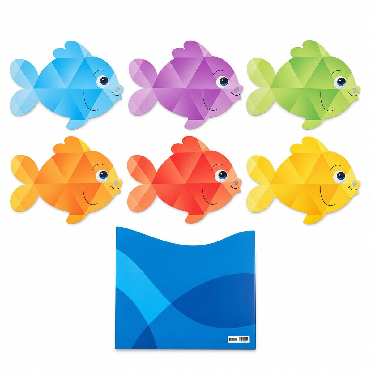 Educational Strategy Writing Boards – Sea & Fish Design, 7-Piece Reusable Magnetic Teaching Set - Fun Learning Store