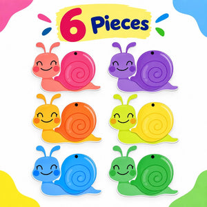 Educational Strategy Writing Boards – Snail Design, 6-Piece Reusable Magnetic Teaching Set - Fun Learning Store
