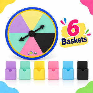 Educational Strategy Writing Boards – Spinning Board with Baskets, Reusable Magnetic Teaching Set - Fun Learning Store