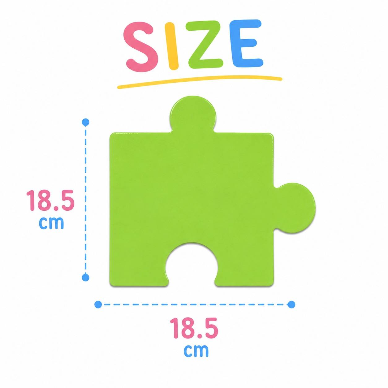 Educational Writing Boards 4-Piece Puzzle Design – 4-Piece Reusable Magnetic Strategy Teaching Set - Fun Learning Store