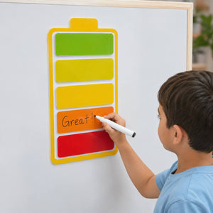 Educational Writing Boards Battery & Charges Design – 12-Piece Reusable Magnetic Strategy Teaching Set - Fun Learning Store