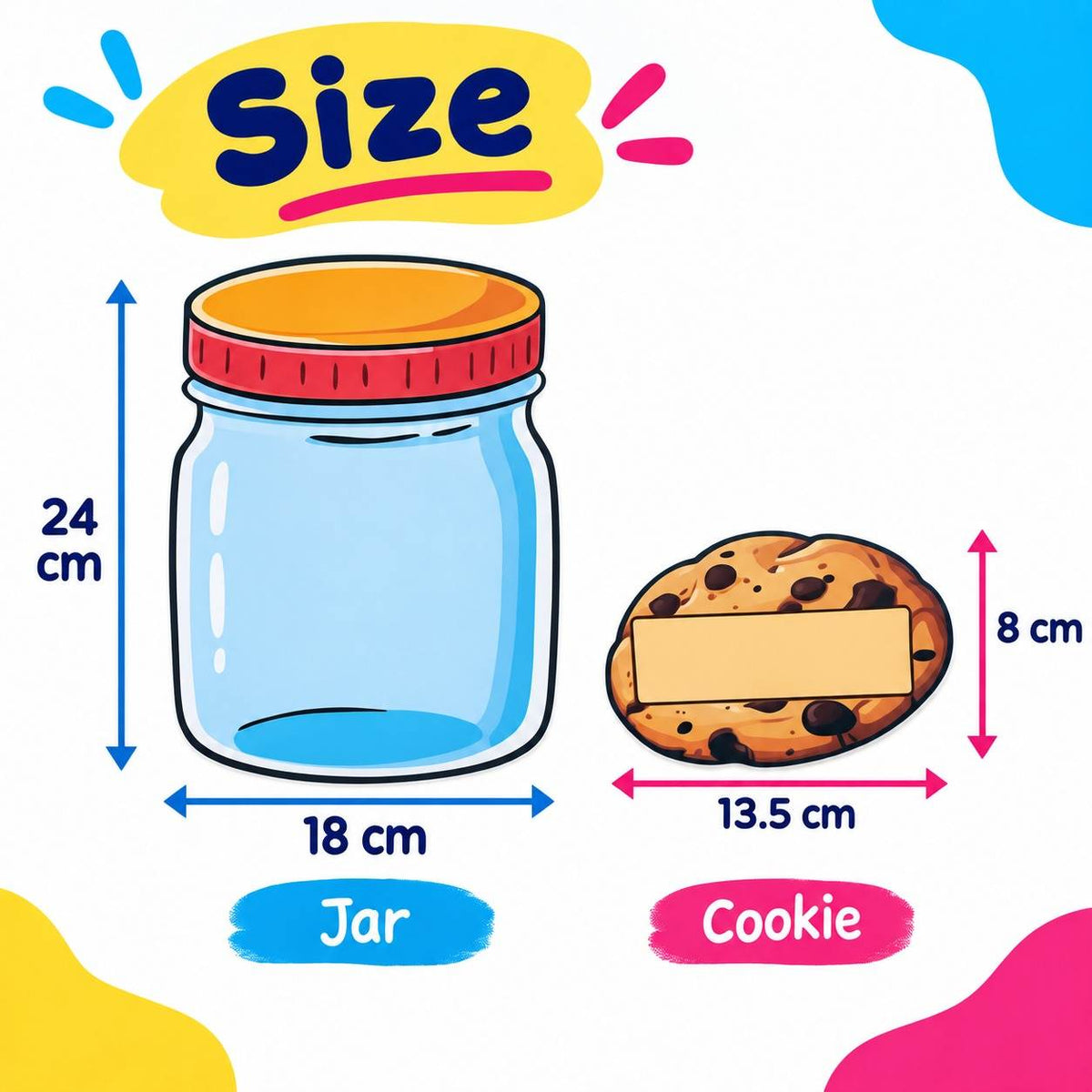 Educational Writing Boards Cookie Jar Design – 7-Piece Reusable Magnetic Strategy Teaching Set - Fun Learning Store