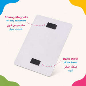 Educational Writing Boards - I Pad design – 4-Piece Reusable Magnetic Strategy Teaching Set - Fun Learning Store