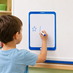 Educational Writing Boards - I Pad design – 4-Piece Reusable Magnetic Strategy Teaching Set - Fun Learning Store