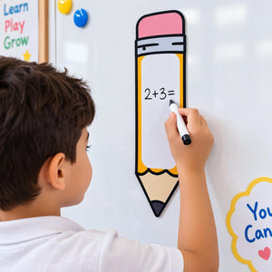 Educational Writing Boards Pencils Design – 6-Piece Reusable Magnetic Strategy Teaching Set - Fun Learning Store