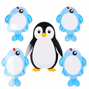 Educational Writing Boards Penguin & Fish Design – 5-Piece Reusable Magnetic Strategy Teaching Set - Fun Learning Store