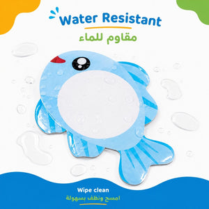 Educational Writing Boards Penguin & Fish Design – 5-Piece Reusable Magnetic Strategy Teaching Set - Fun Learning Store