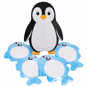 Educational Writing Boards Penguin & Fish Design – 5-Piece Reusable Magnetic Strategy Teaching Set - Fun Learning Store