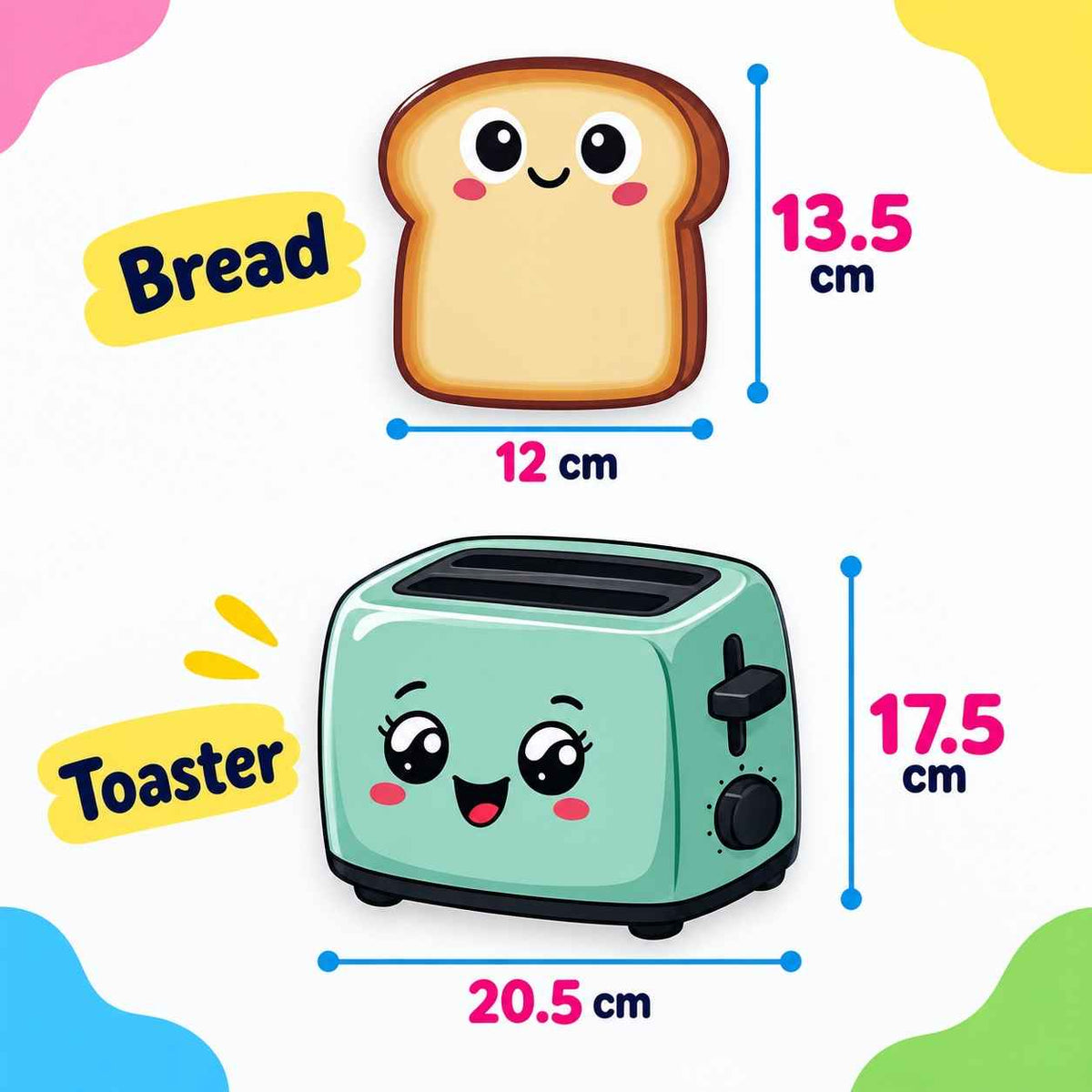 Educational Writing Boards Toaster Design – 5-Piece Reusable Magnetic Strategy Teaching Set - Fun Learning Store